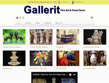 Tablet Screenshot of gallerit1.com